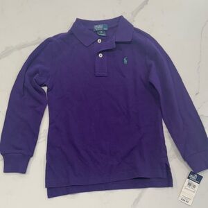 Polo by Ralph Lauren Kids Polo Shirt in Purple